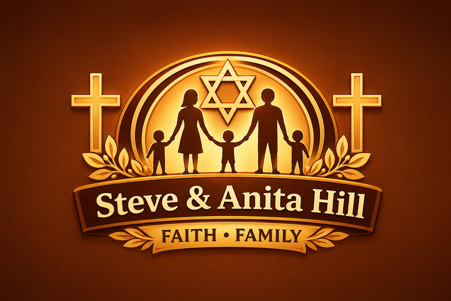 Steve and Anita Hill family logo