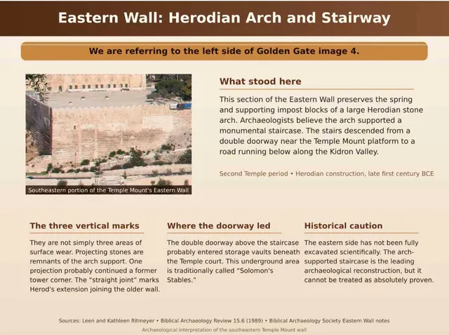 Golden Gate image 10 showing details from the left side of Golden Gate image 4